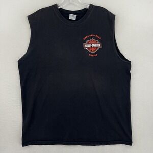 Vintage Harley Davidson Cabo San Lucas Sleeveless T-shirt Double Eagle Graphic